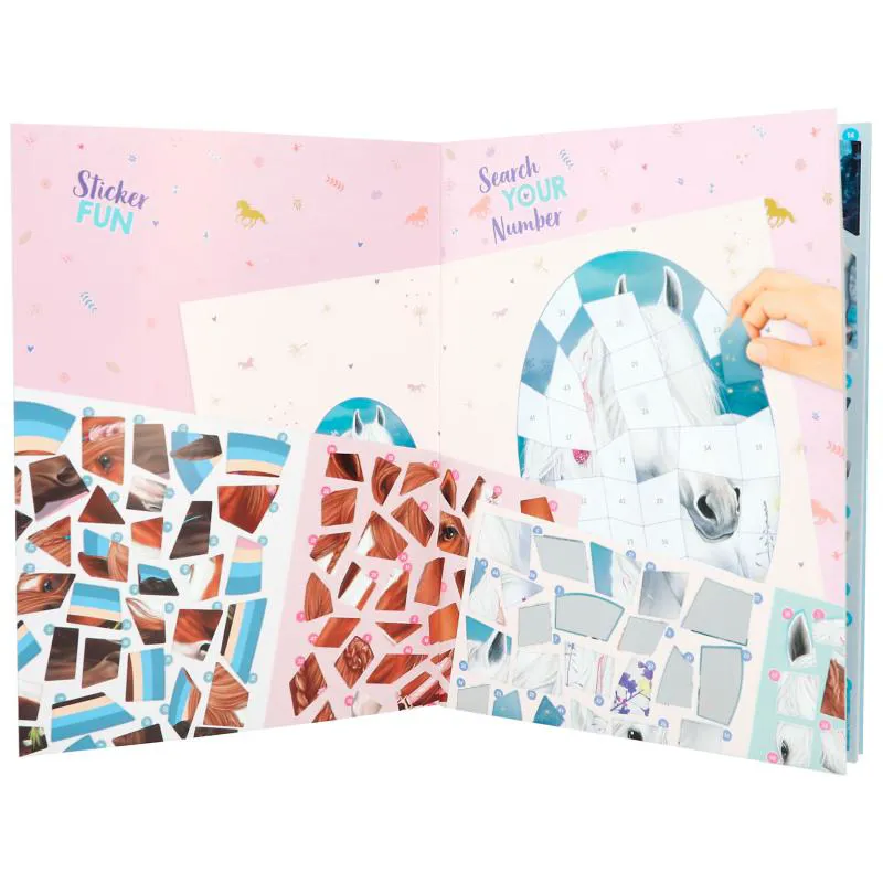 Miss Melody Number Sticker Book-2